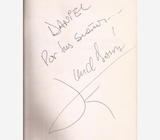 Dedicatoria de Juan Alberto